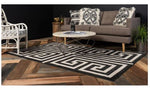 Geometric Athens Vintage  Area Rug -Greek Key