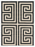 Geometric Athens Vintage  Area Rug -Greek Key