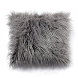 Soft Plush Fur Cushion Cover for Livingroom/Bedroom 18X18