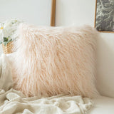 Soft Plush Fur Cushion Cover for Livingroom/Bedroom 18X18